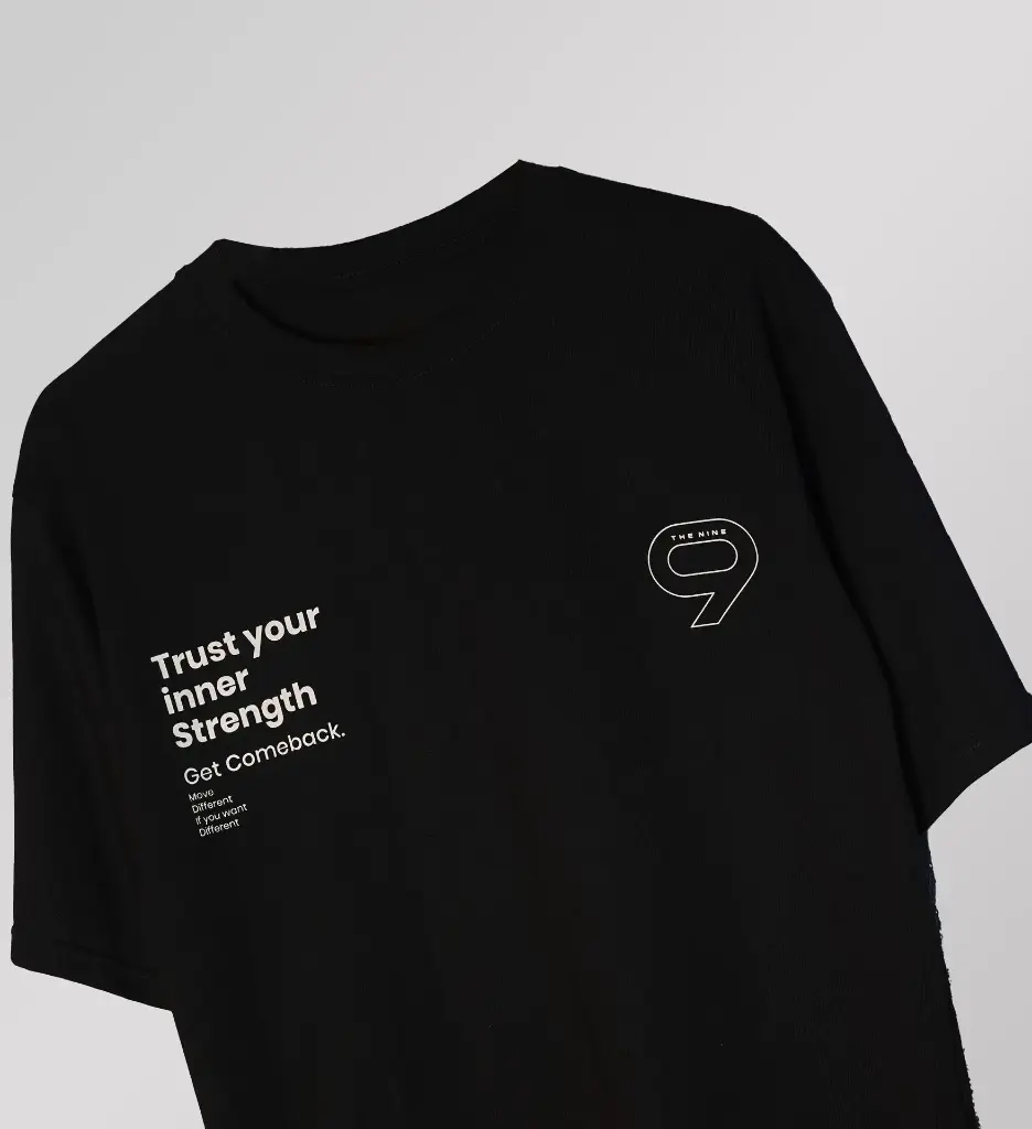 Black Aesthetic Over-sized Tee