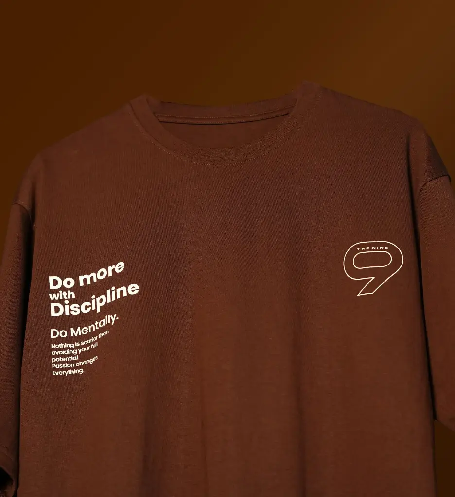 Brown Aesthetic Over-sized Tee