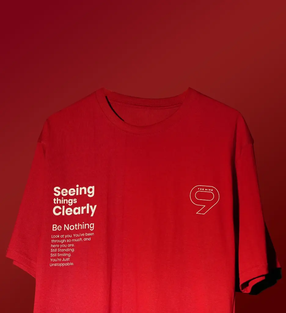 Maroon Aesthetic Over-sized Tee