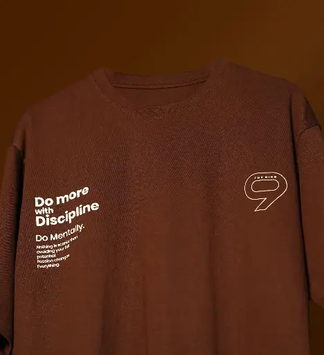 Brown Aesthetic Over-sized Tee